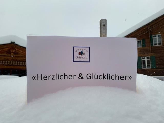 Griesalp Hotels Kiental Экстерьер фото